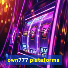 own777 plataforma